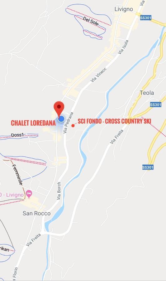 Chalet Loredana Ливиньо Экстерьер фото